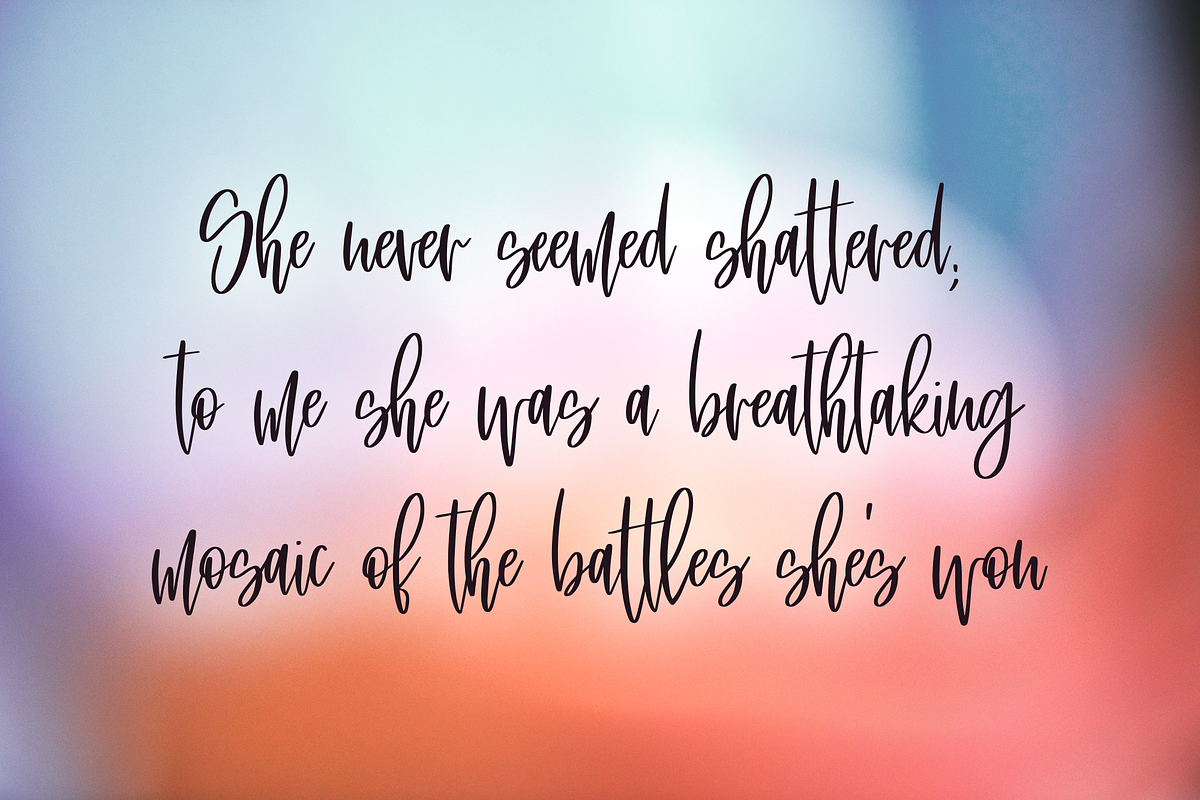 Saturday Brunch, a tight tall script, a Script Font by Rachel White Art (Photo 15 of 18)