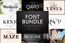Font Bundle | Discount