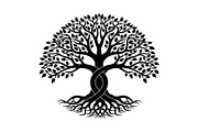 Tree Silhouette Vector Bundle, an Illustration by musafir_fashion (Thumbnail 10 of 51)