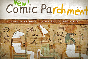 Comic "Parchment" Font [CENSORED]