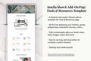 Showit Resources Page Template, a Landing Page Template by Zhillmatic (Thumbnail 2 of 7)