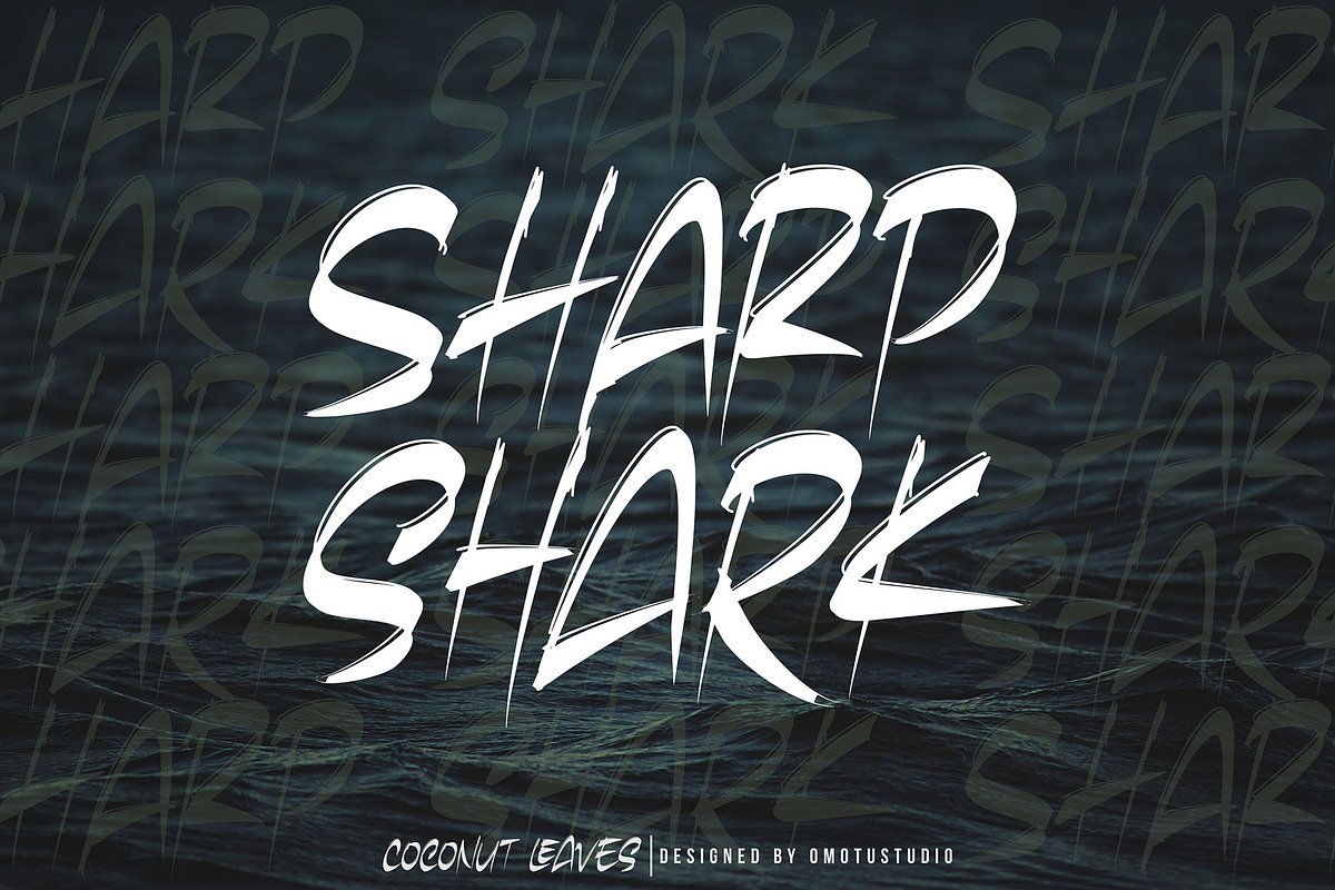 Coconut Leaves, a Handwritten Font by Omotu Studio (Photo 8 of 10)
