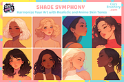Procreate Skin Tone Swatches Palette, a Brush Add-On by Cozy Brushery (Thumbnail 5 of 5)