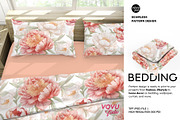 Elegant Peonies Print Pattern Design, a Pattern Graphic by VOVU Studio (Thumbnail 5 of 9)