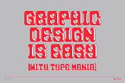 Cherry TM – Hot & Heavy Display Font, a Serif Font by Type Mania (Thumbnail 14 of 14)