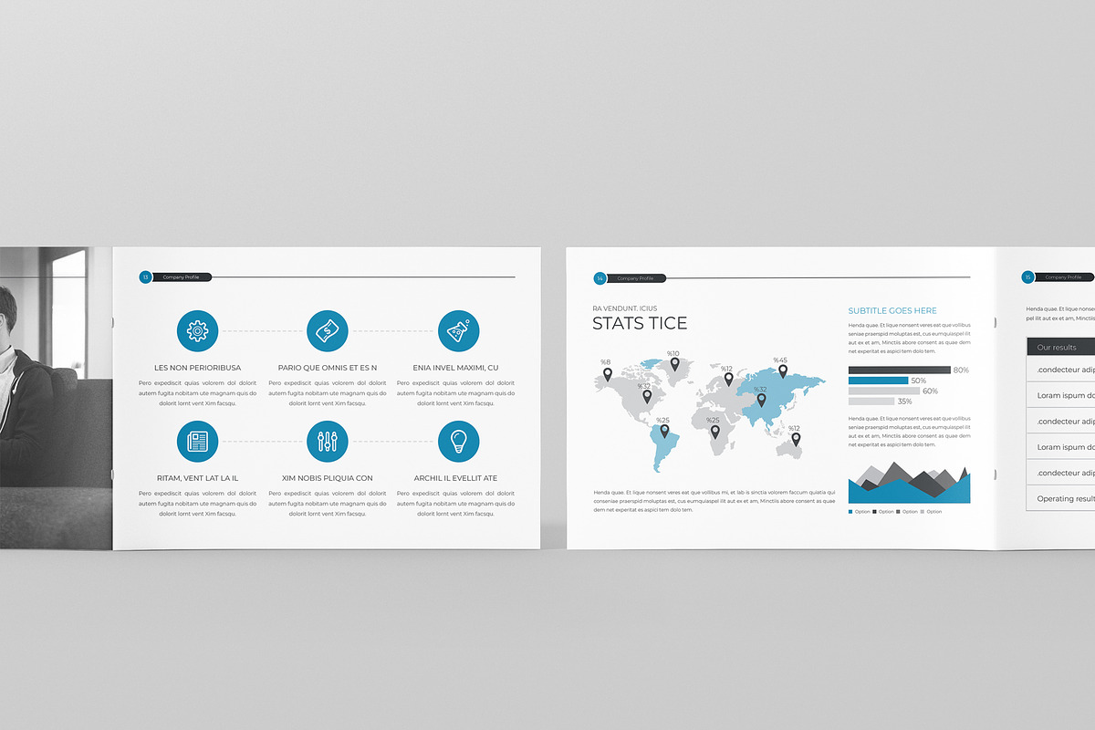 A5 Landscape Brochure, a Brochure Template by Brochure-Market (Photo 5 of 8)