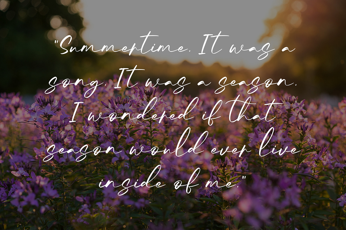Shutters - Beauty Handwritten Font, a Handwritten Font by Arendxstudio (Photo 2 of 9)