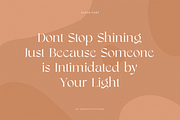 Sugar - Gorgeous Modern Font, a Font by Sensatype (Thumbnail 16 of 20)
