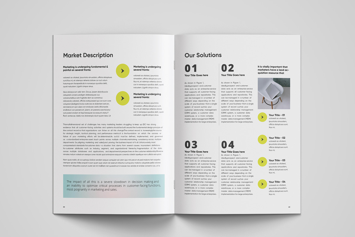White Paper Template, a Brochure Template by azadcsstune (Photo 8 of 12)