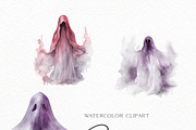 Watercolor Gothic Halloween, a Seasonal Illustration by Olga Koelsch (Thumbnail 11 of 12)