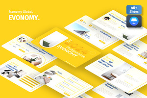 Evonomy - Economy Keynote, a Presentation Template by Dhabee