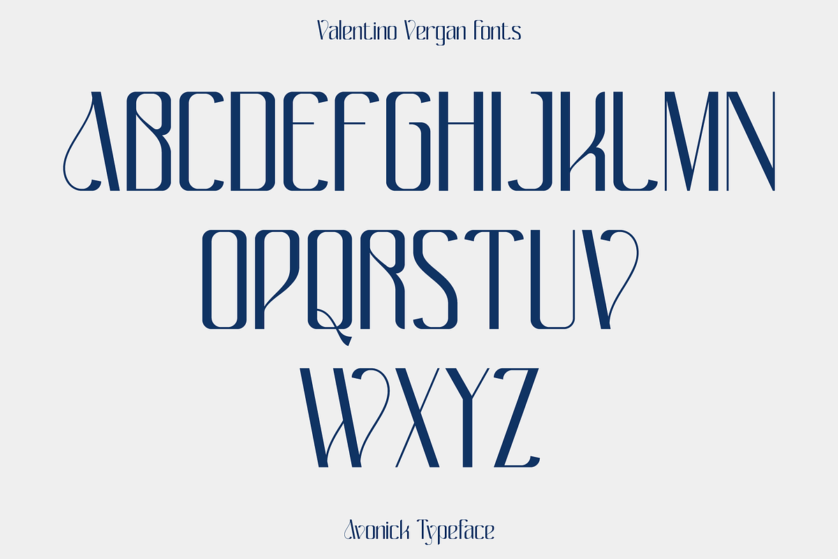 Avonick - Variable Font Family, a Sans Serif Font by Valentino Vergan (Photo 5 of 11)