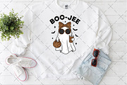 Boo Jee Leopard Ghost Halloween Png, an Illustration by Craft Nest (Thumbnail 4 of 6)