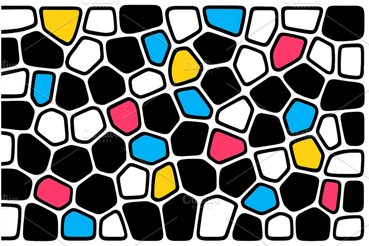 Colorful abstract vector, an Illustration by ZinetroN