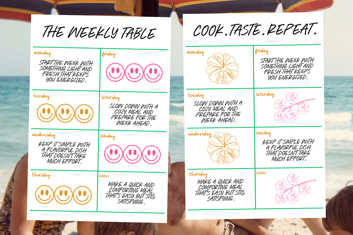 Sweet Trace Display Handwritten Font, a Script Font by Letterena Studios Script (Photo 7 of 15)