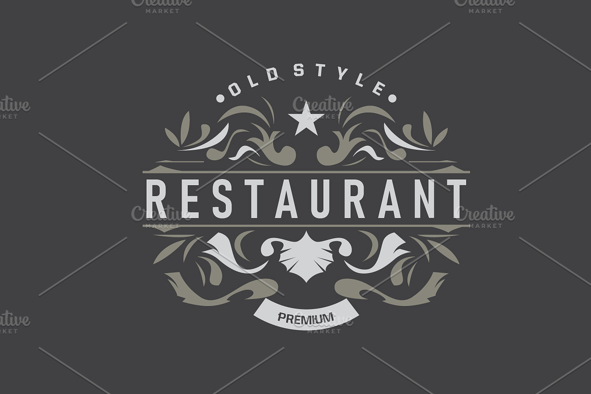 luxury simple ornament decoration, a Branding & Logo Template by Maylianaw28