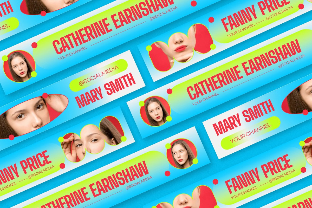 Beauty Vlogger Youtube Cover preview 3