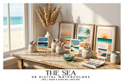 The Sea, a Seasonal Illustration by Digital Art Creations (Thumbnail 3 of 4)