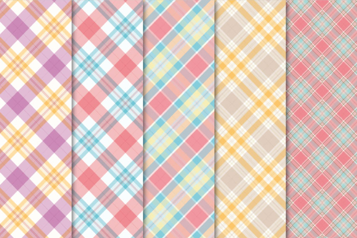 Digital Papers Plaids preview 2