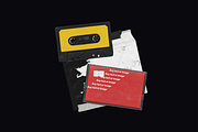 Audio Cassette Mockup Pack, a Packaging Mockup by BORT GRAPHIC (Thumbnail 4 of 8)