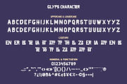 Thertole Unique Display Font, a Sans Serif Font by twinstd (Thumbnail 13 of 14)