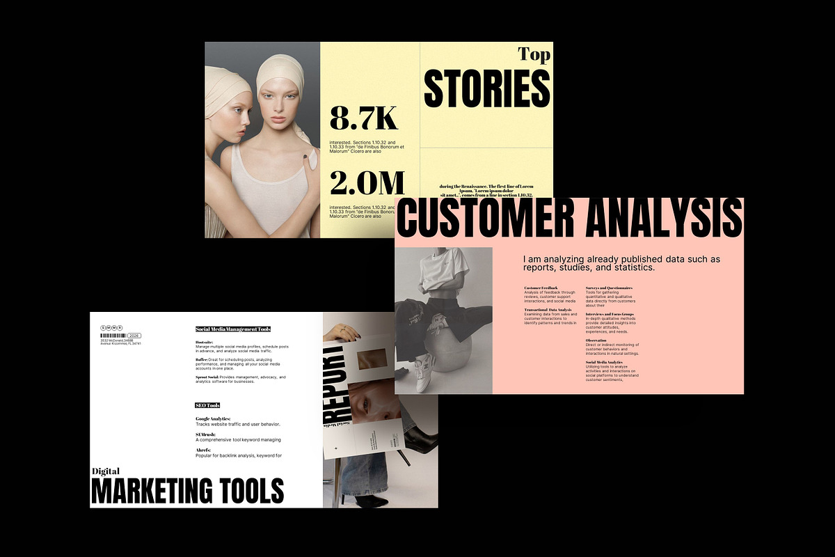 Digital Marketing Strategy Template, a Presentation Template by Studio Industry (Photo 5 of 10)