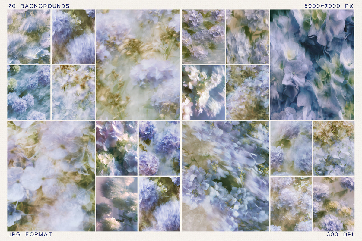June Bloom Floral Backgrounds, a Background Graphic by lerinartstudio (Photo 9 of 11)