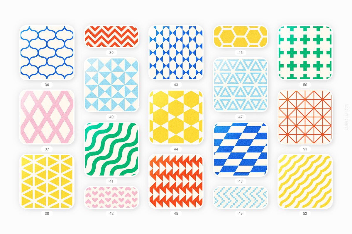 Essential Geometric Patterns Pack, a Pattern Graphic by Samolevsky (Photo 9 of 13)