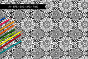 Sunflower Seamless Patterns, a Pattern Graphic by Elinorka (Thumbnail 4 of 9)