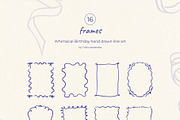 Whimsical Birthday line art, a Decorative Illustration by Yuliia Lashevska (Thumbnail 7 of 11)