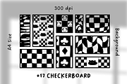 17+ Checkerboard Backgrounds, a Background Graphic by The Journey Atelier (Thumbnail 1 of 9)
