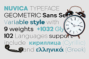 Nuvica, a Sans Serif Font by din-studio.com (Thumbnail 3 of 15)
