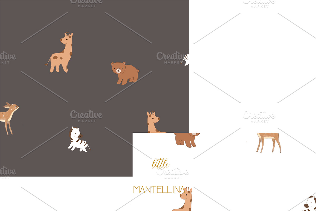 Kids textile pattern, a Pattern Graphic by maniamantellina
