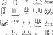 Wireless router and modem collection, an Object Graphic by pikepicture (Thumbnail 3 of 3)