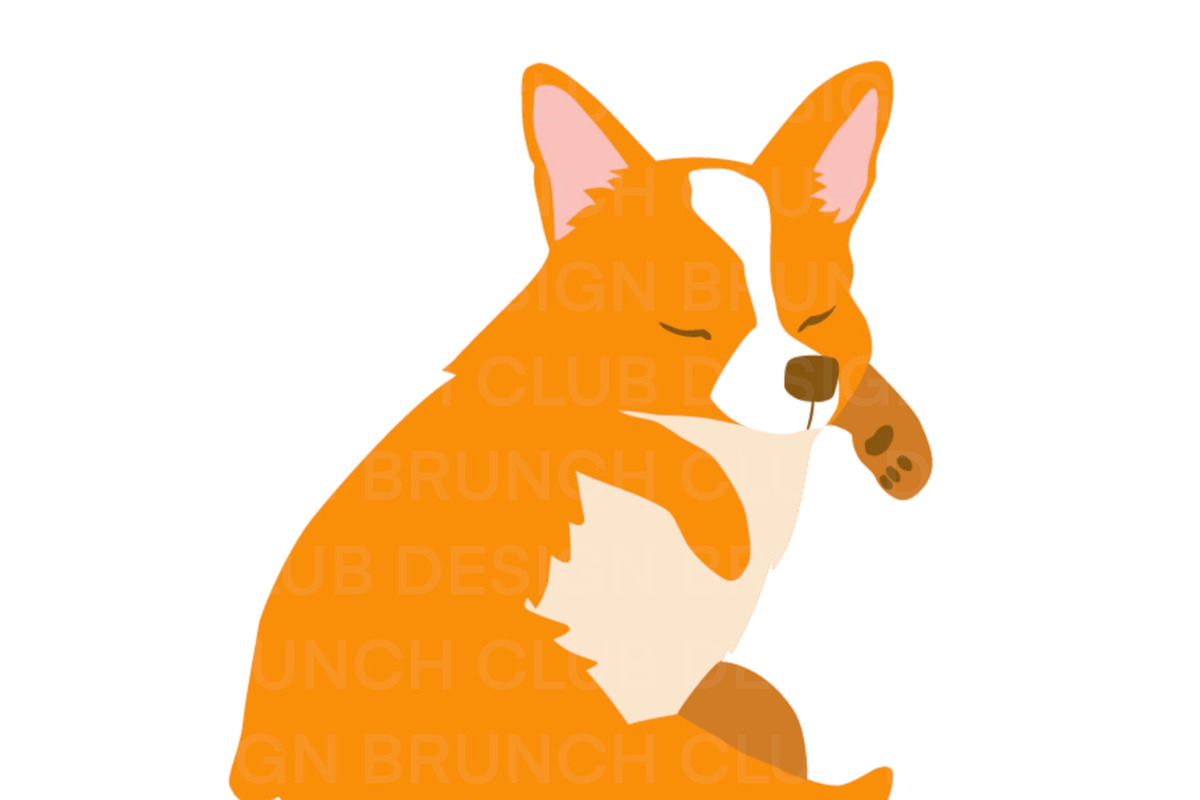 Sleepy doggo Vector Pack, a Person Illustration by Brunch Club Design (Photo 3 of 4)