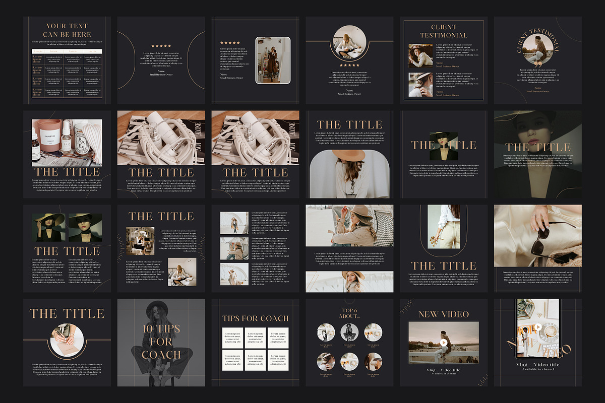 528 Coach Templates for Canva, a Social Media Template by Xenié Creative (Photo 9 of 11)