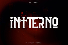 Intterno Display Typeface Font