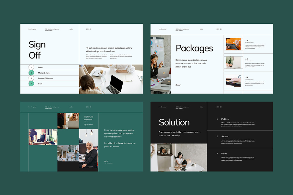 Project Proposal Keynote Template preview 7
