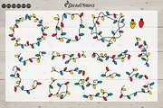 Christmas Lights SVG Bundle Vector, an Illustration by DreamONprints (Thumbnail 3 of 5)