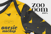 Long Sleeve Baby Onesie Mockup Set, a Hoody Mockup by Country4k (Thumbnail 3 of 4)