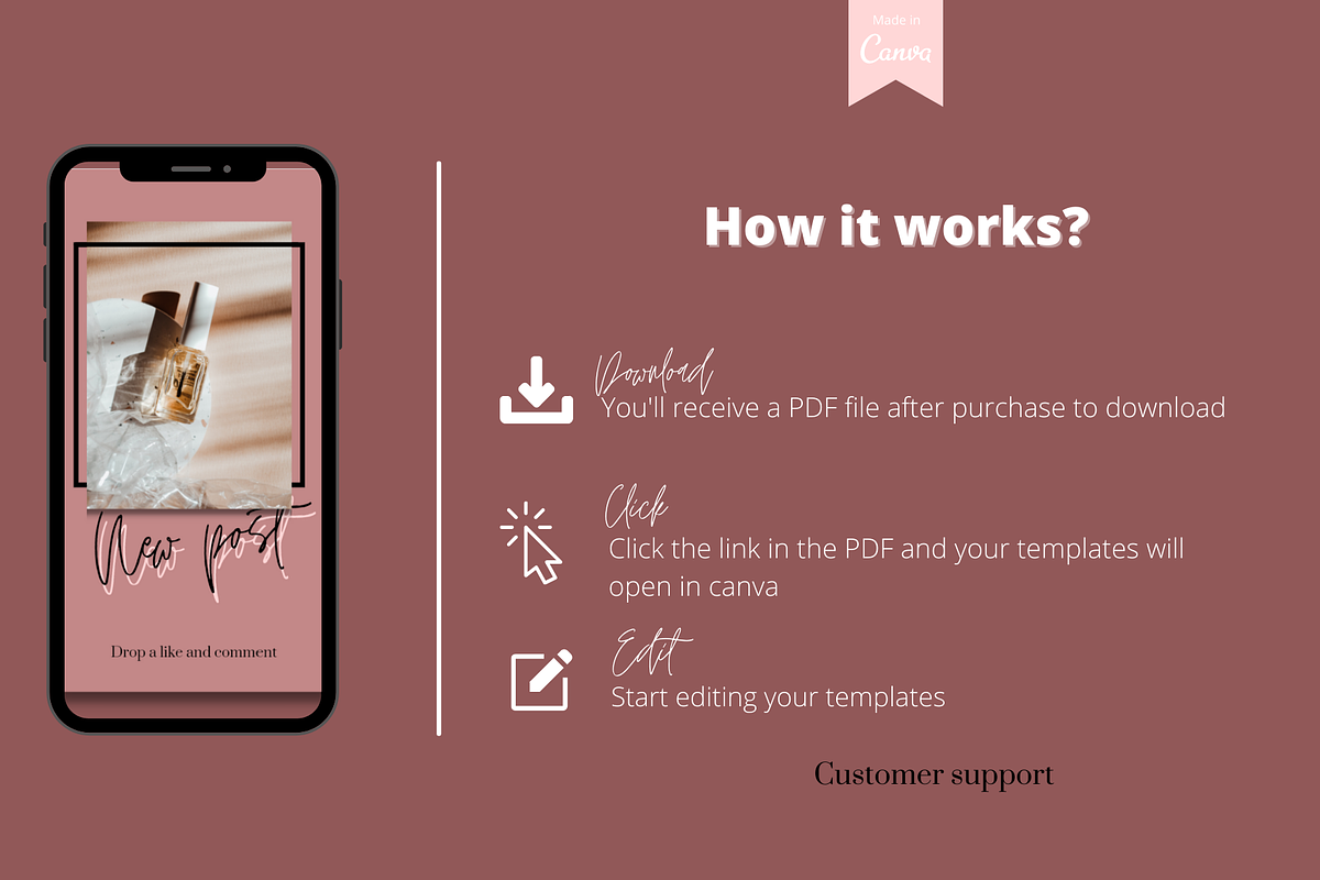 60 TREND SKINCARE INSTAGRAM TEMPLATE, a Social Media Template by LemonNguyen (Photo 4 of 6)