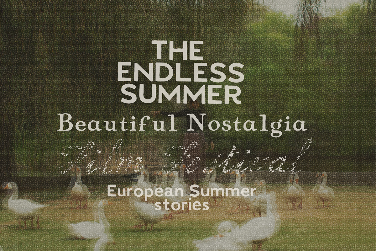 Handwritten Nostalgic Texture Fonts, a Handwritten Font by Laras Wonderland (Photo 13 of 17)
