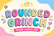 Rounded Grinch - Playful Font, a Sans Serif Font by Limited.studio (Thumbnail 1 of 6)