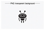 Cute Robot Icons, a Solid Icon by Designfour (Thumbnail 6 of 7)