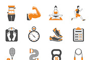 Fitness & Gym Themes, an Outline Icon by TAlex (Thumbnail 6 of 7)