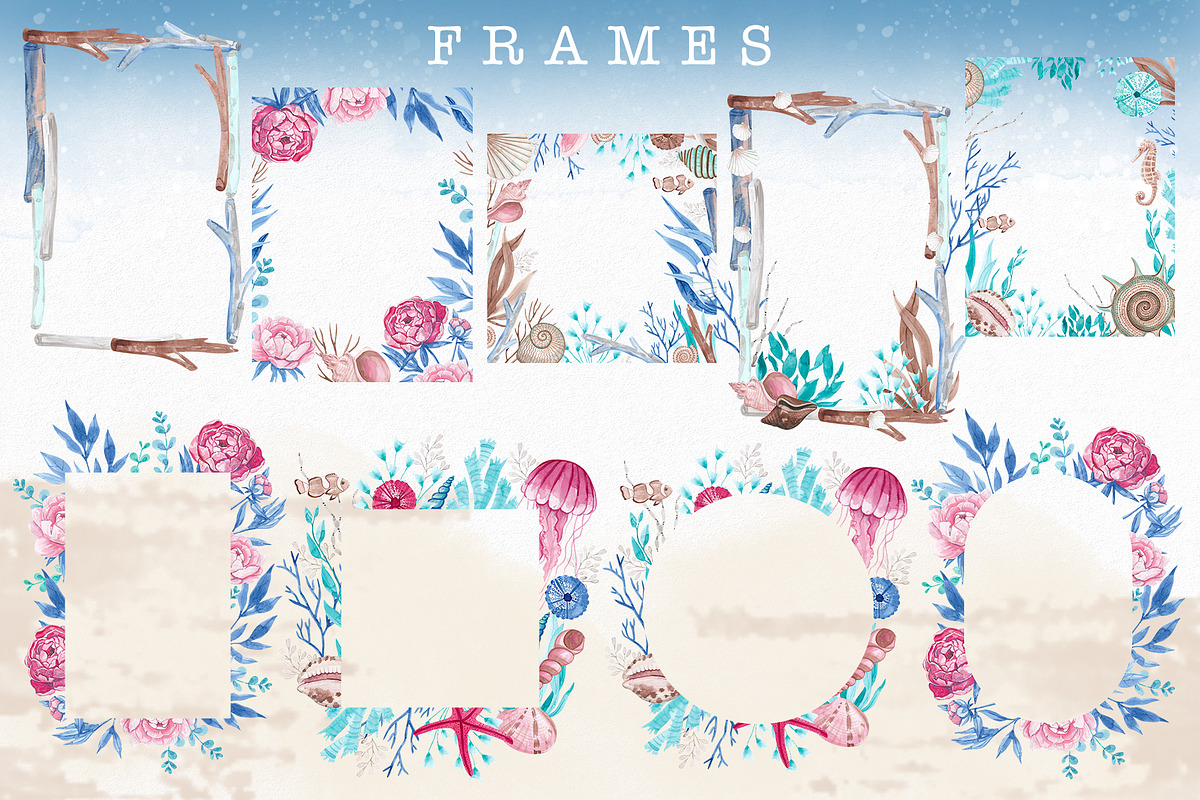 Garden under the sea, a Graphic by Kuzya's shop (Photo 7 of 14)