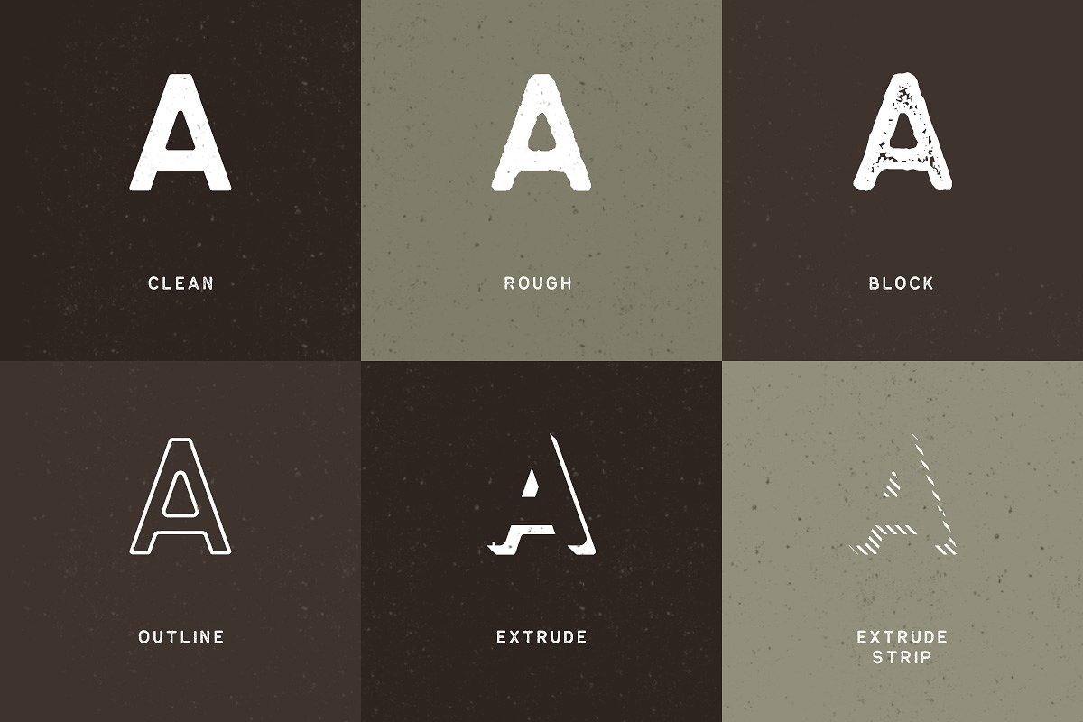 Antone Family - 7 FONTS preview 3
