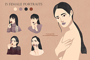 Diverse Beauty, a Decorative Illustration by Scarlet Heath Art (Thumbnail 4 of 19)