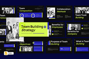 Team Building Strategy Google Slides, a Presentation Template by Loin Studio