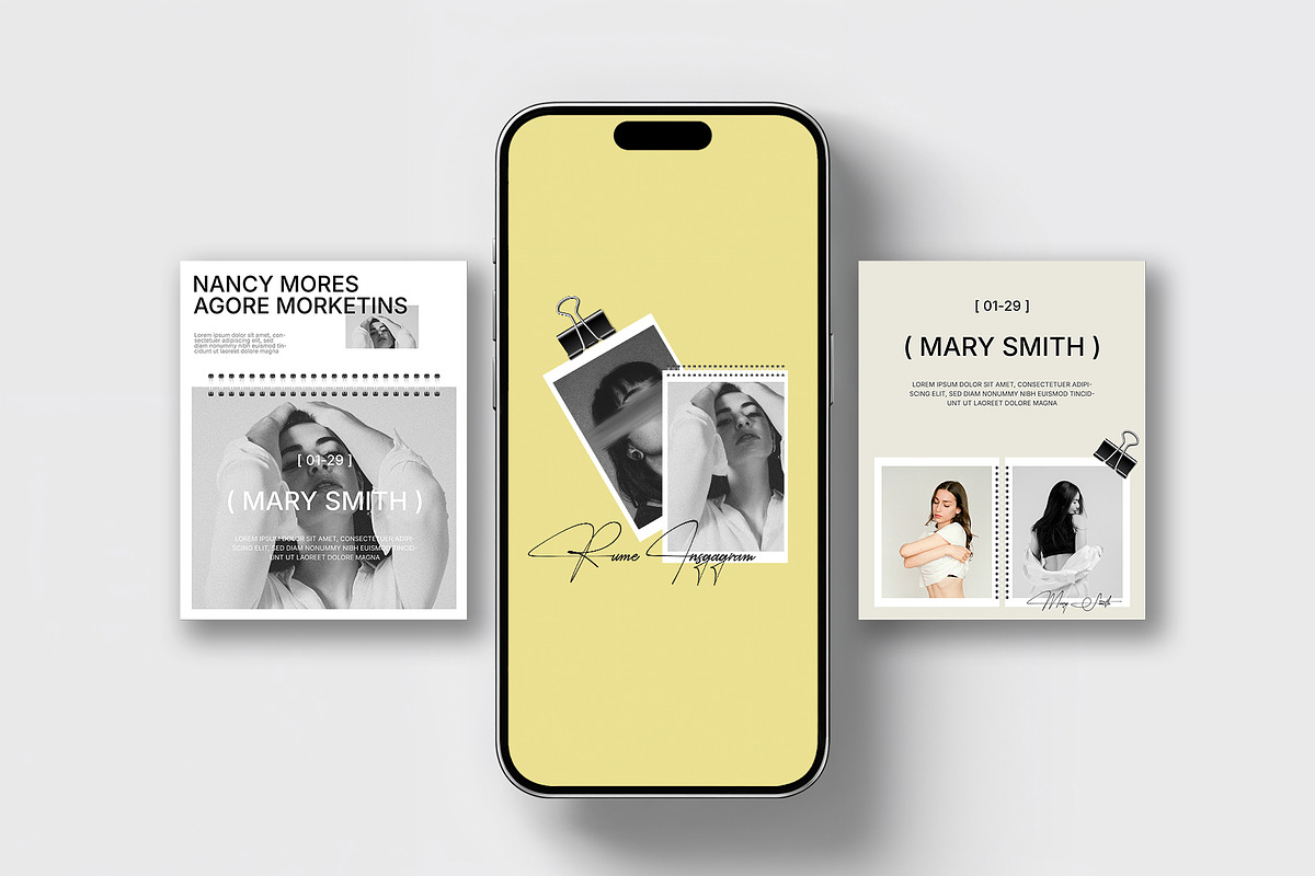 RUME | SOCIAL MEDIA KIT | CANVA, a Social Media Template by Templeste (Photo 5 of 8)